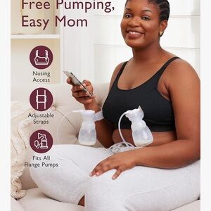 Comfortable Black Pumping Bra BUNDLE (2)
